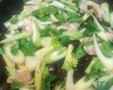 セロリと鶏肉のカレー炒め作り方3写真