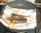 パパのフライパンで焼きサンマ③作り方2写真
