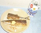 パパのフライパンで焼きサンマ③作り方4写真