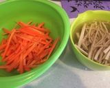きんぴらごぼう作り方1写真