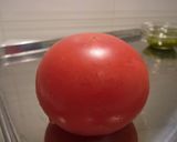 トマトファルシーのサラダ作り方1写真