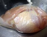 トースターで♪鶏胸肉のバジルソース焼き作り方2写真