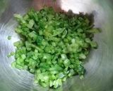 かぶの葉で 彩り混ぜご飯作り方1写真