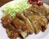 鶏竜田＊ハニーマスタードソース＊作り方7写真