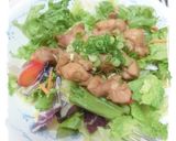 【お洒落なカフェ風鶏の照り焼きサラダ】作り方7写真