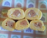 卵白4個で2色の卵焼き作り方7写真