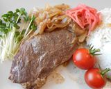 あると嬉しい吉野家風味　牛煮込みステーキ作り方12写真