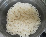夏の麺弁当で一番簡単！冷やしたぬき弁当作り方1写真