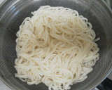夏の麺弁当で一番簡単！冷やしたぬき弁当作り方1写真