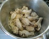 ★簡単！圧力鍋で鶏の手羽元お酢の煮込み♪作り方3写真