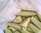 キュウリのめんつゆ漬け作り方1写真