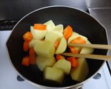 粉をふかない、つゆうま肉じゃが作り方3写真