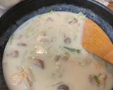 白菜とキノコたっぷりクリーム煮♪作り方5写真