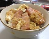 簡単すぎるベーコン卵丼作り方3写真
