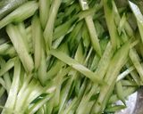 鶏皮で大人気！もやしきゅうり酢の物♪作り方2写真