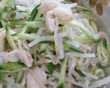 鶏皮で大人気！もやしきゅうり酢の物♪作り方5写真