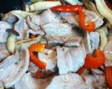 夏のスタミナ豚肉とエリンギのニンニク焼き作り方12写真