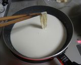湯葉作り(フライパンで簡単!)作り方3写真