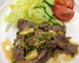 夏は冷で♪簡単母の味②牛しゃぶレモン漬け作り方7写真