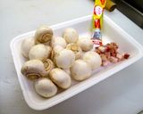 マッシュルームとベーコンのおつまみ作り方1写真