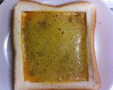 【朝食】埋め込み式☆納豆オムトースト作り方3写真