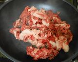 牛肉の甘辛いため☆お弁当にも作り方1写真