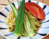 キュウリが麺！冷やし中華風サラダ作り方6写真