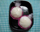 輝け梅の星☆梅干しタコさんおにぎり作り方1写真