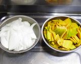 カボチャと豆乳のポタージュスープ♪作り方1写真