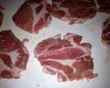 チーズトローハムチーズオイル塩麹豚カツ作り方3写真