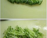 ◇大葉と山芋◇簡単! 酢の物作り方3写真