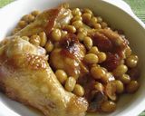 鶏手羽元×大豆 の甘酢照り焼き作り方4写真