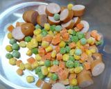 7分くらいでパラパラレンジチャーハン作り方1写真