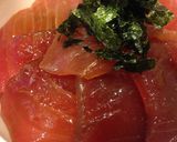 簡単✨安い刺身が漬けるだけ鮪漬け丼✨作り方3写真