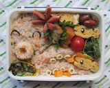 簡単キャラ弁☆タコさん作り方5写真