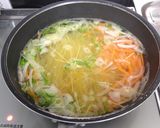 彩り野菜のスパゲッティサラダ作り方2写真