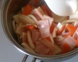 大根とベーコンのスープ作り方5写真
