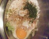 ふわっ、カリッ!な余り物お好み焼き作り方2写真