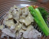 ゴマドレがコクある豚しゃぶのたれに♪作り方3写真