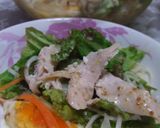 鶏たまde豪快☆親子DONサラダ素麺作り方9写真