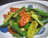 夏野菜のさっぱり炒め作り方3写真