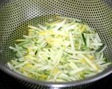 ◖そうめんズッキ◗タヒニ麺つゆ作り方3写真