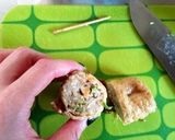 豚挽肉と木綿豆腐の信田巻き作り方12写真