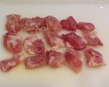 鶏肉のバター醤油炒め★作り方1写真