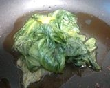 レタスの外葉の炒め物作り方4写真