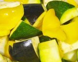 夏野菜の冷やしトマト煮作り方1写真