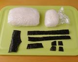 超簡単３Ｄキャラ弁当☆パトカーおにぎり作り方2写真