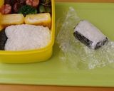 超簡単３Ｄキャラ弁当☆パトカーおにぎり作り方5写真