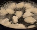 ミートーソースでピリ辛もっちり白玉がゆ作り方1写真