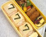 キャラ弁〜スロットおにぎり♪作り方6写真